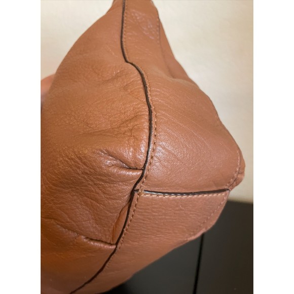 Michael Kors Brown Leather Braided Handle with Tassels Bag - Picture 8 of 16